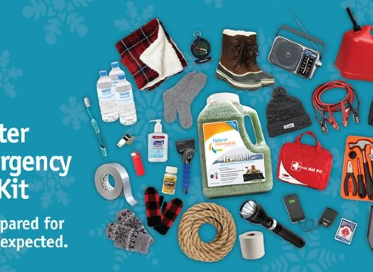 35 Item WInter Emergency Car Kit Natural Alternative