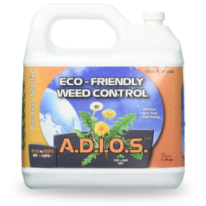 ADIOS Selective Organic Weed Control - 1 Gallon w/Sprayer