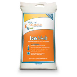 Ice melter for concrete