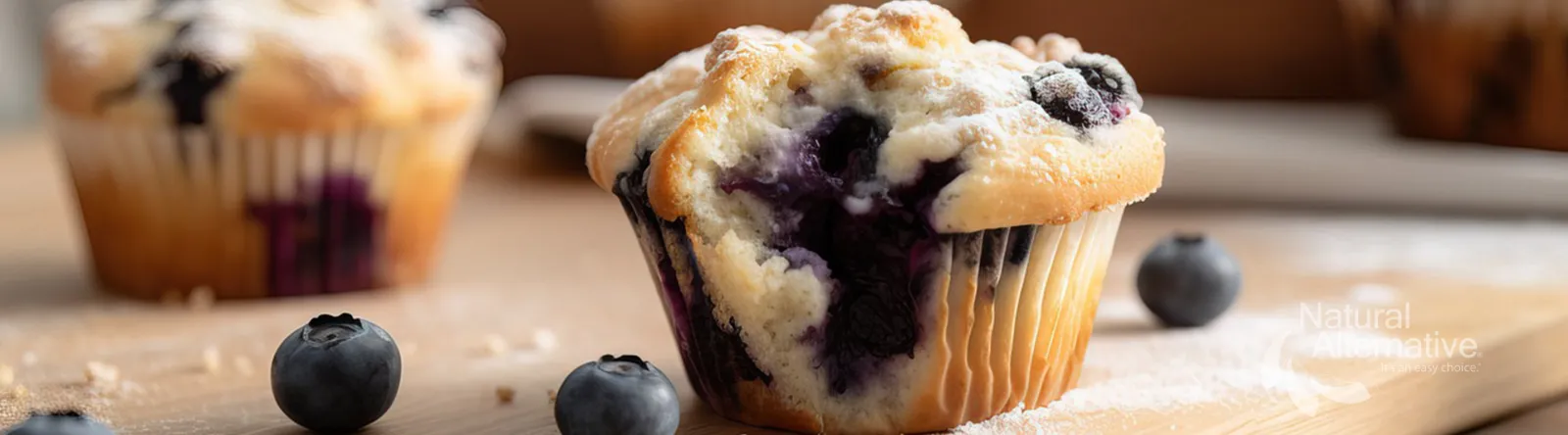 Blueberry Oat Muffins